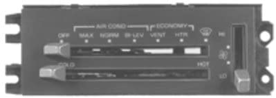 ACDelco 15-71486 Heater and Air Conditioner Control Assembly