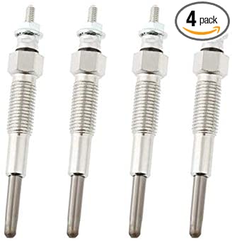 FridayParts 4 Pcs Glow Plug 185366190 TPN257 for Perkins Engine 403D-15 404D-22 403D-17 403C-15 404C-22 102-04 103-07 104-22