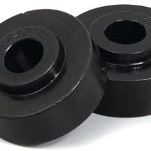 Daystar, Jeep Polyurethane Torque Arm Bushings, fits YJ and CJ 1987 to 1996 4WD, KJ01001BK, Made in America,Black