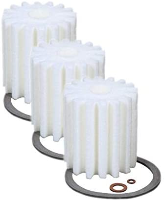 3 (Three) RF-1 Micron Rated Fuel Oil Filters Fit 1A-25A 77B Eddington S-254 Fed A77 Sears 8055 Sid Harvey XF-25/264 Mitco 264 AutoFlo F-300