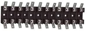 COOPER BUSSMANN BK/S-8002-12-R FUSE BLOCK, 6.3 X 32MM, BOLT-IN MOUNT