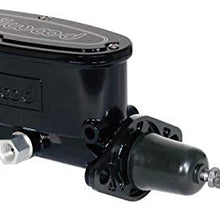 WILWOOD TANDEM MASTER CYLINDER,BLACK,FOR 64-73 MUSTANG W/PROPORTIONING VALVE