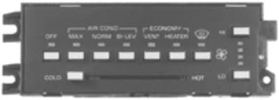 ACDelco 15-71256 Heater and Air Conditioner Control Assembly