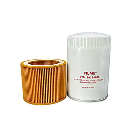 Oil Filter Kit 39329602 Air Filter Element 88171913 for Ingersoll Rand Air Compressor Replacement Part UP5 UP6