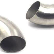 Car 3" inch/76mm 90 Degree Stainless Steel Bend Elbow Pipe Piping Tubing Newest