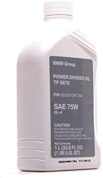 BMW (03-13) Transfer Case Fluid (1 Liter) GENUINE Shell TF-0870