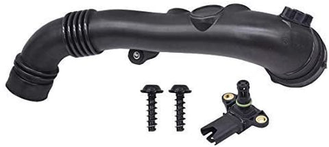 WFLNHB Intake Hose Intercooler Hose to Throttle Housing 13717599294 Fit for 11 BMW E82 135i 335i E90 13717615026