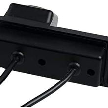 Backup Camera for Car, Waterproof Rear-View License Plate Rear Reverse Parking Camera for Toyota Asian Land Cruiser LC150 4Runner Fortuner Subaru SW4 Impreza WRX Sedan