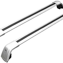 BUSUANZI Car Roof Rack Cross Bars Set Fit for Audi Q3 2018-2020 Aluminum Lockable Railing Luggage Carrier Travel Accessories