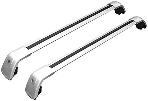 BUSUANZI Car Roof Rack Cross Bars Set Fit for Mazda 5 2004-2016 Aluminum Lockable Railing Luggage Carrier Travel Accessories