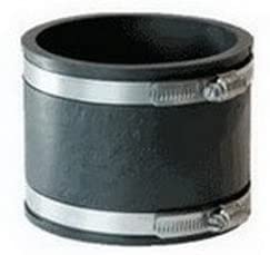 Mission Rubber Flex-Seal MR56 Stainless Steel Sewer Coupling, 6