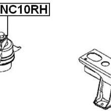 12305B1020 - Right Engine Mount For Toyota