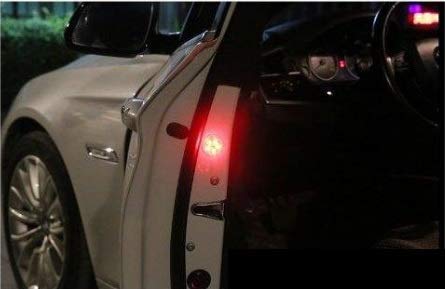 TRUE LINE Automotive Wireless Car Door LED Safety Warning Light Strobe Lights for Anti Rear-end Collision