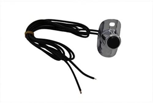 V-Twin 32-0400 - Chrome Two Wire Horn Switch Button