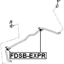 Rear Stabilizer Bushing Kit D20 Febest FDSB-EXPR Oem BB5Z-5A772-A