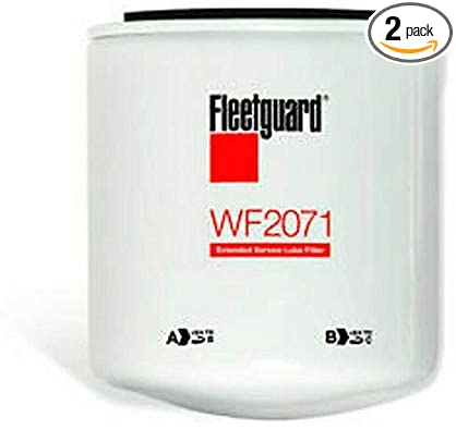 WF2071 Fleetguard Water, Spin On (Pack of 2)