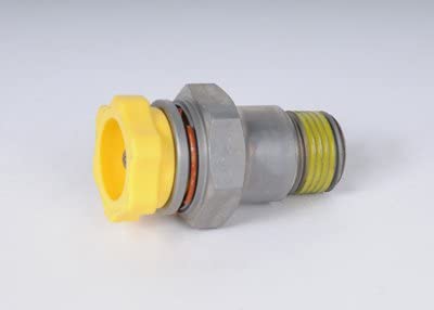 ACDelco 15765610 GM Original Equipment Brass Engine Oil Cooler Hose Connector with Retainer