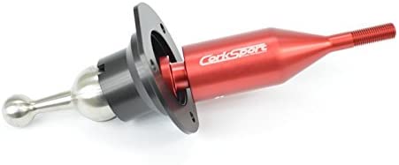 CORKSPORT 2016 + Mazda MX-5 Miata - Aluminum Short Shifter - Red (NDM-6-963-10)