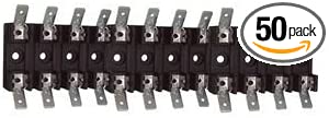 COOPER BUSSMANN BK/S-8202-3-R FUSE BLOCK, 6.3 X 32MM, BOLT-IN MOUNT (50 pieces)