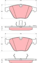 TRW TPC0918 Premium Ceramic Front Disc Brake Pad Set