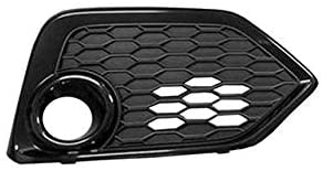 Right Passenger Side Fog Light Bezel - Compatible with 2017-2019 Honda Civic (Except Type R)