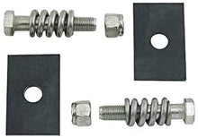 MACs Auto Parts 28-30545 Model A Radiator Mounting Kit - Stainless Steel - 8 Pieces