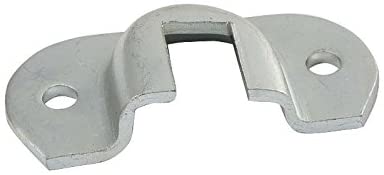 MACs Auto Parts 32-24564 Radiator Support Rod Brackets - On Firewall - Cadmium - Passenger