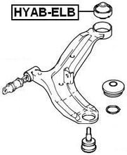 545843K000 - Rear Arm Bushing (for Front Arm) For Hyundai/Kia
