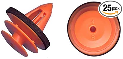 25 NWCLIPS Replacement for Nissan Door Trim Panel Clips w/Sealer 80999-VE000
