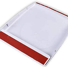 Wcnsxs 1 pcs Car Bonnet Hood Scoop Air Flow Intake Vent Cover Decorative 2725cm