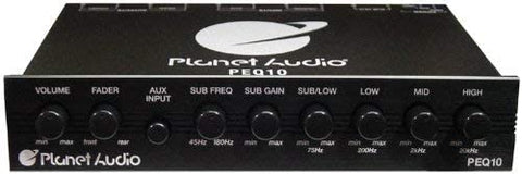 Planet Audio PEQ10 4-Band Graphic Equalizer