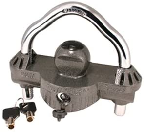 Trimax Premium Universal Die Cast Unattended Trailer Lock, Huge 9/16