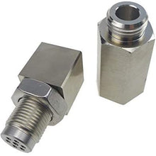 Oxygen O2 Sensor Socket Suitable for Vehicles with M18x1.5mm Thread, 90 Degree 201 Stainless Durability and Rust Resistance
