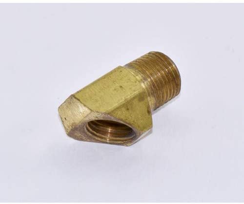 1/8 Pipe To 3/16 Brake Line 45 Degree Fitting, Compatible with Dune Buggy