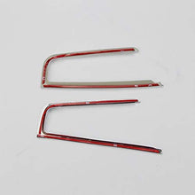 BYWWANG 2 Pces ABS Air Conditioner Side Air Outlet Frame Trim,for BMW 5 Series F10 520li 525li 530li 2011-2017