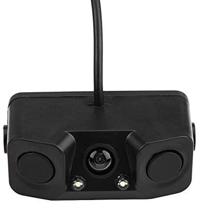 Beennex Radar Detectors for Cars,3 in 1 Car Visual Reversing Video Rear View Camera with Backup Radar Detector Parking Sensor