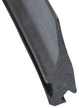 Steele Rubber Products Service Vehicle Compartment Door Seal - Roll up Door Side Edge Track Seal - Sold and Priced by The Foot 70-3998-477