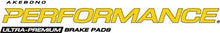 Akebono Performance ASP1118 Akebono Performance Ultra Premium Ceramic Disc Brake Pad Kit