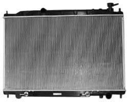 TYC 2578 Nissan Murano 1-Row Plastic Aluminum Replacement Radiator