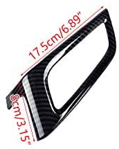 LETAOSK 1 Pair of Dashboard Air Conditioner AC Vent Outlet Cover Trim Garnish fit for Ford Focus 2015-2018 RS ST