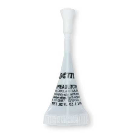LOCTITE 222MS Low Strength, Small Screw, Mil-Spec Purple Threadlocker 1/EA