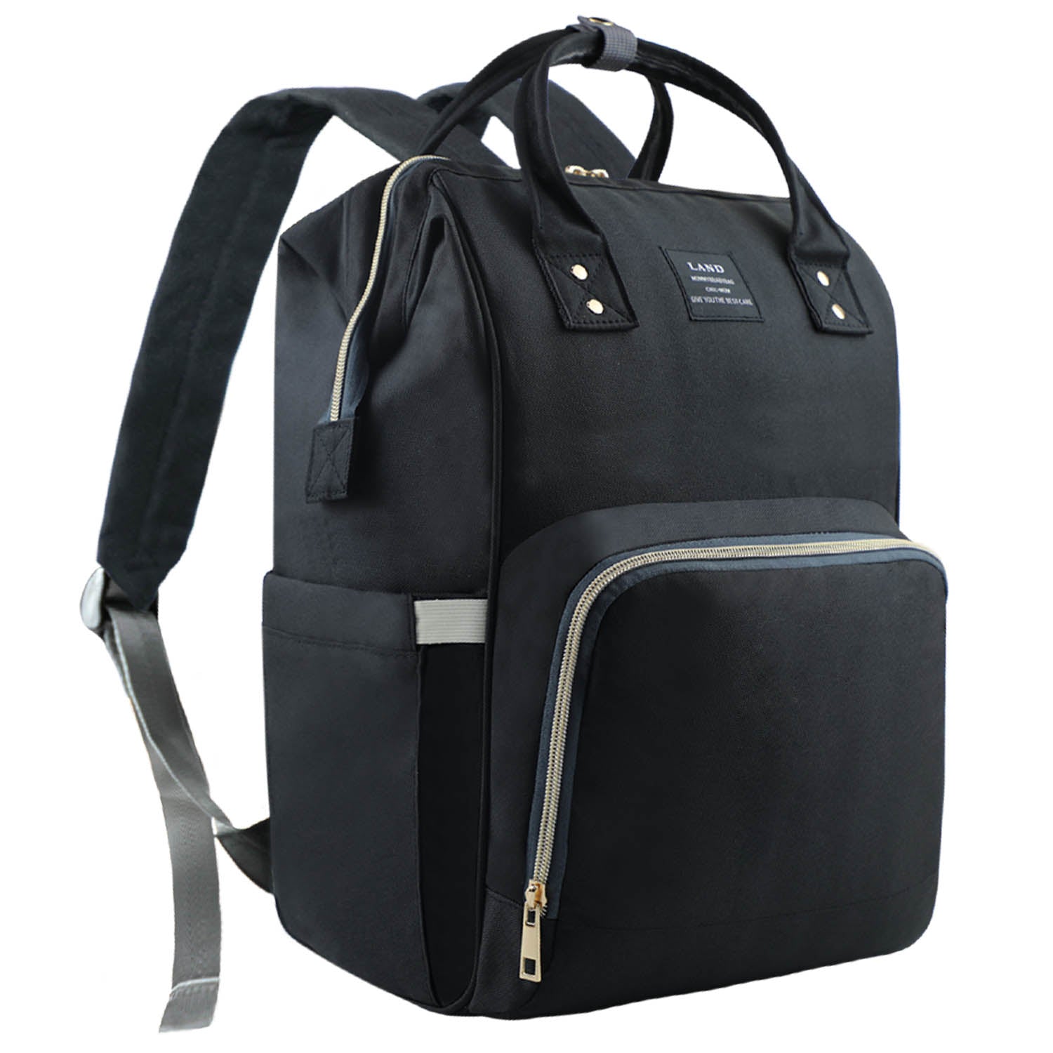 Large Diaper Backpack, Multifunction Waterproof Travel Nappy Bag, Durable Strapes, Mommy Baby Care