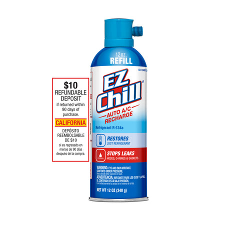 EZ Chill® Refill R-134a Refrigerant Plus Oil 12 oz. Can