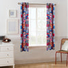 Your Zone Sports Patch Room Darkening Grommet Single Curtain Panel, Blue, 42