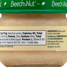 (10 Pack) Beech-Nut Stage 1, Turkey & Turkey Broth Baby Food, 2.5 oz Jar