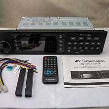 iRV Technology iRV68 AM/FM/CD/DVD/MP3/MP4/HDMI in&Out w/ARC/Digital 5.1/Surround Sound/Bluetooth/NFC,3 Zone Independent Wall Mount RV Radio Stereo w/APP Control, USB Play & Charge Both Android/Apple