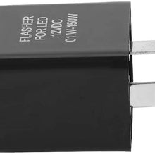 Qiilu Electronic LED Flasher Relay,Adjustable for Turn Signal Light Indicator Blinker