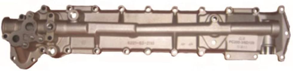HIERTURB Oil Cooler Cover 6136-61-2113 for Komatsu Engine 6D105 S6D105 S6D108 S6D110 SA6D108 SA6D110