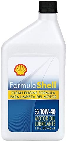 Formula Shell 550024069 - Motor Oil 1 qt. 10W-40 Conventional Pack of 5