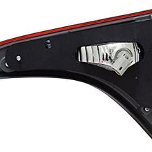 Rareelectrical NEW INNER LEFT TAIL LIGHT COMPATIBLE WITH TOYOTA COROLLA L LE 2017 81590-02A50 8159002A50 TO2802135